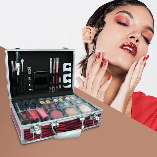 All In One Makeup Set Halloween Christmas Eyeshadow Palette Lip Gloss Blush Makeup Kit Makeup Accessories