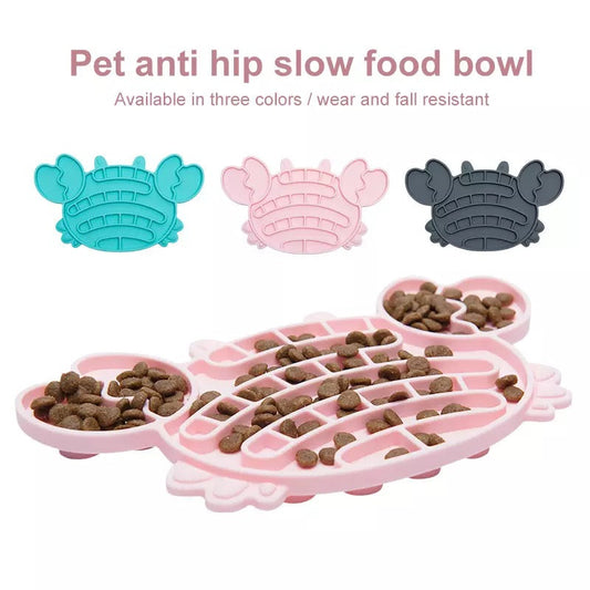 Dog Mat Food Bowls Slow Pet Feeding Bowl Food Safety Silicone Dog