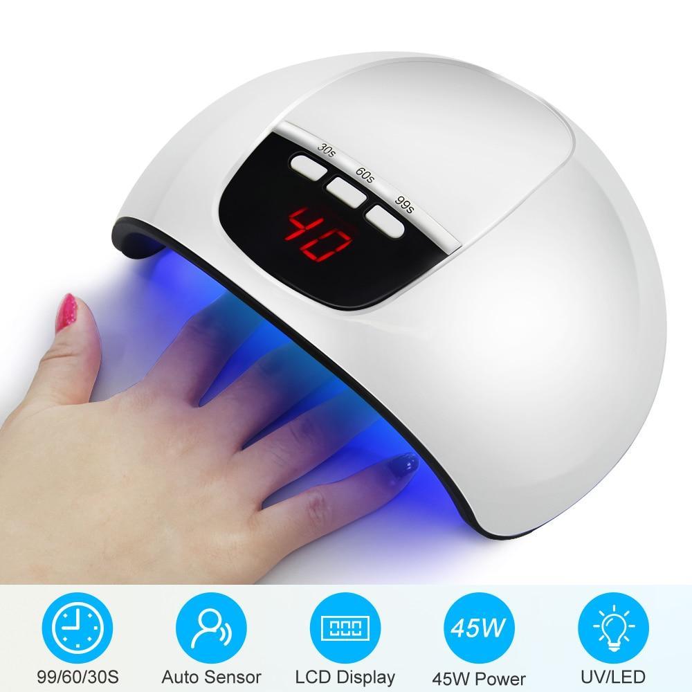 Nail Dryer Nail Lamp Smart Sensor 54W