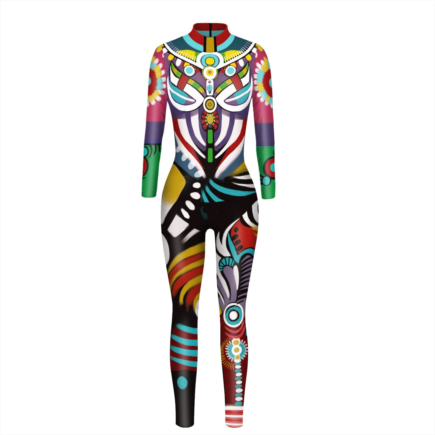 Digital print jumpsuit