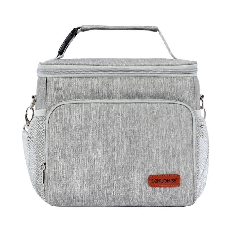 Fashionable and simple outdoor aluminum film waterproof and heat-insulating portable lunch box lunch bag lunch bag