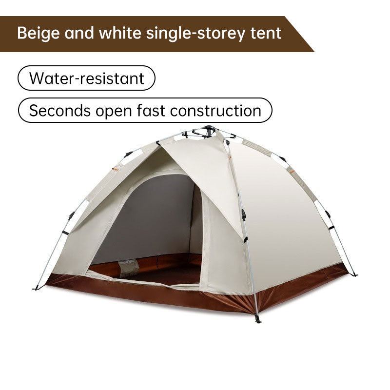 Camping tent outdoor camping full automatic speed open tent rain sunscreen portable tent