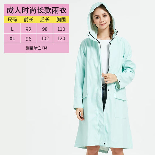 Trendy Brand Raincoat Fashionable Cool Red Windbreaker Coat Thickened