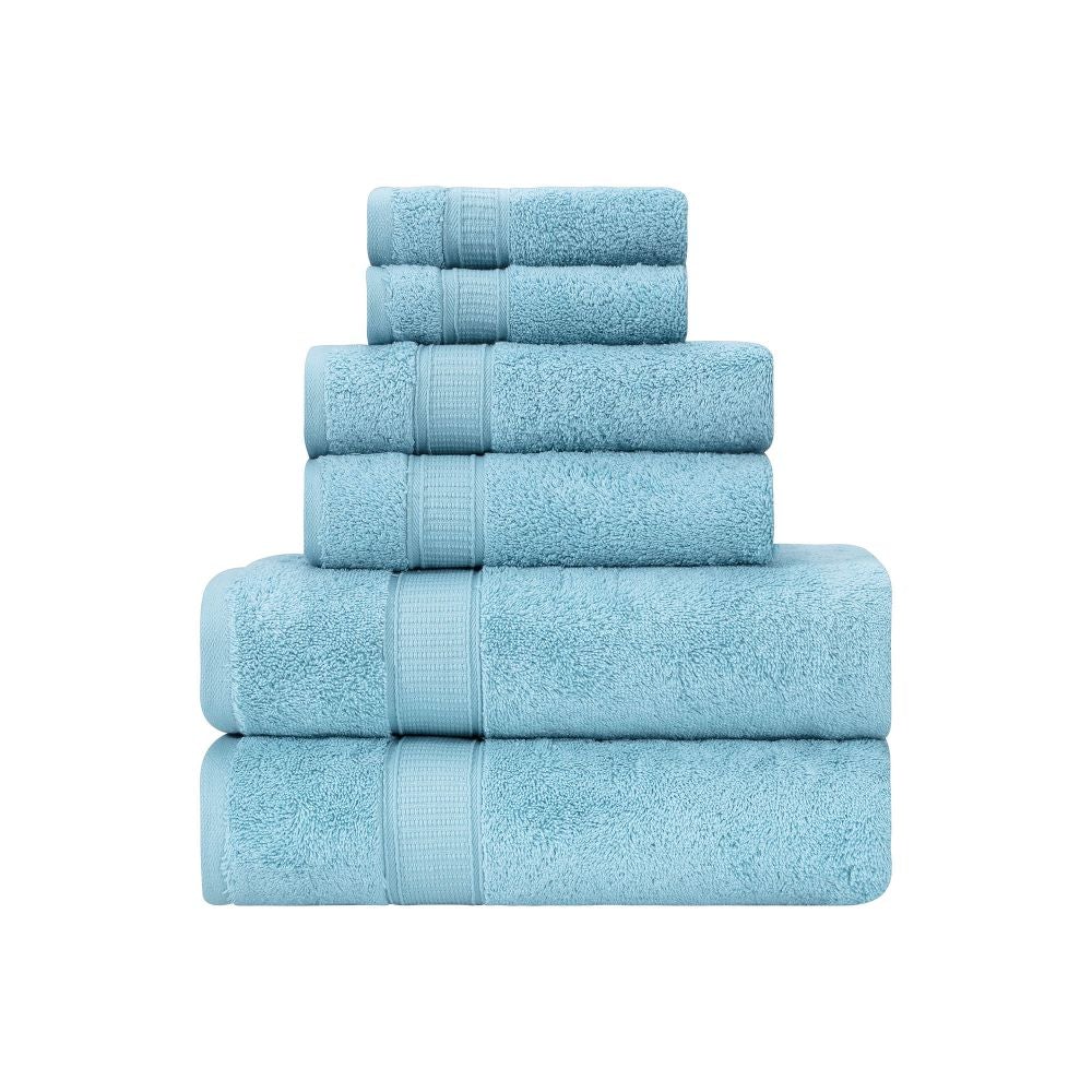 Turkish Cotton Full Bath Towel Set of 6