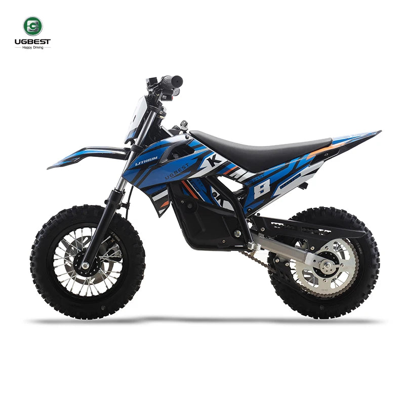 China Dirt E Bike Electric Motorcycle for Child Kids Electric Pit Bike 500w