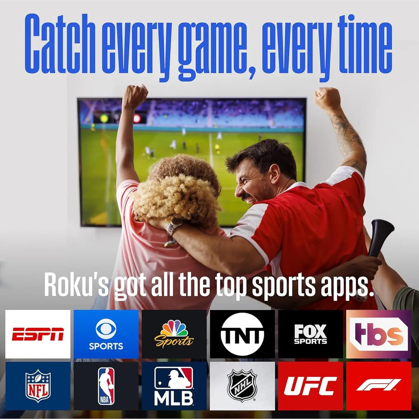 Roku TV - 50 Inch Smart TV, 4K UHD LED TV with Wi-Fi Connectivity and Mobile App, Flat Screen TV Compatible with Apple Home Kit