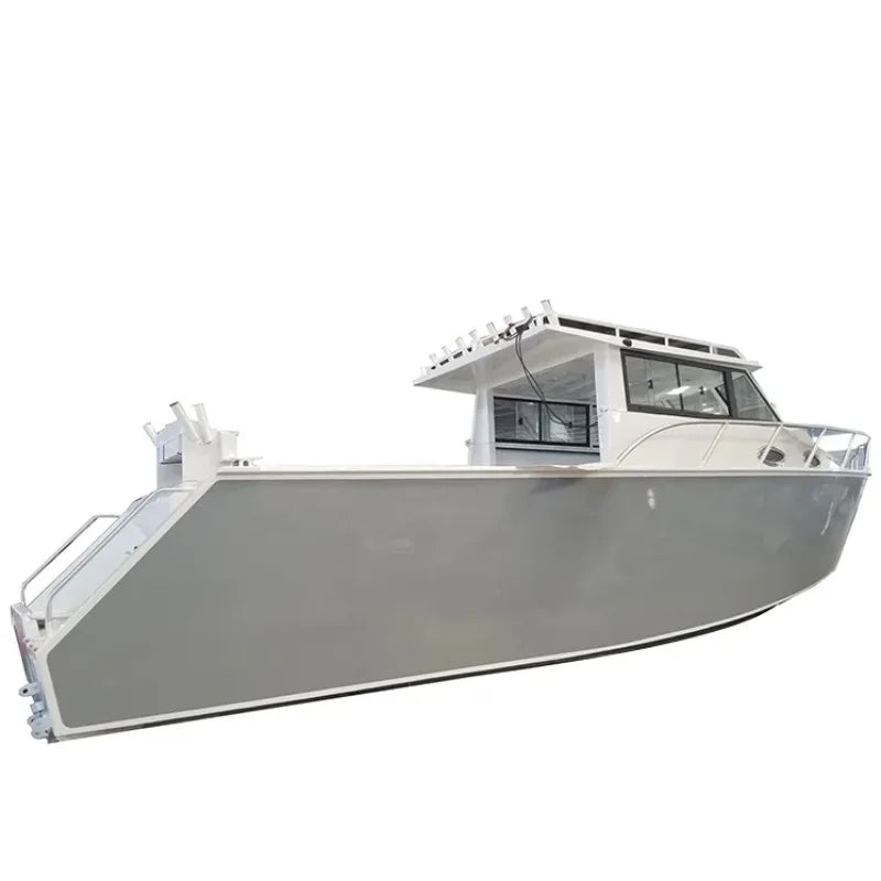 Best Quality Of Used Water.wish QD 27FT Cabin Fiberglass Hull Luxury Cruise Boat And Yacht Low Price