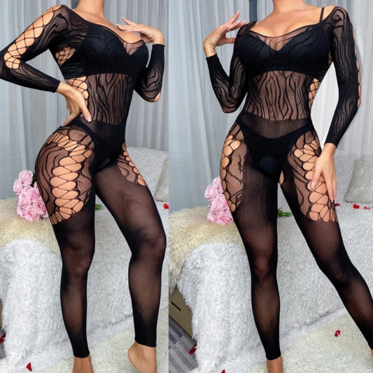 Erotic Lingerie Sexy Mesh Fishnet Bodystockings for Women Open Bra Crotchless Bodysuits Teddies Female Sexy Plus Size Underwear