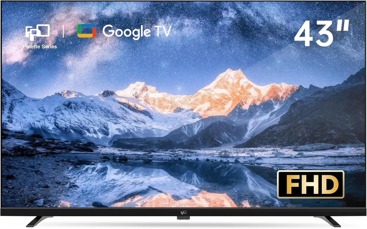 43-inch Smart TV Google TV 1080p Full HD with Google Play and  Built-in, HDR 10, Dolby Audio, Voice Remote, Stream