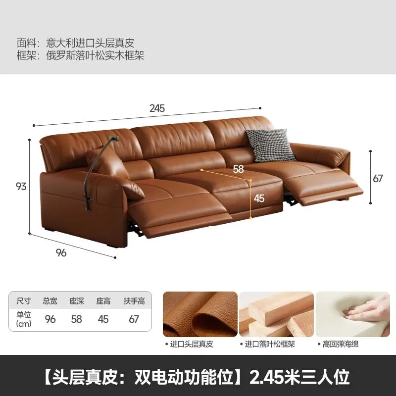 Square Simple Couches Comfortable Electric Designer Italian Leather Sofa Modern Lounge Sofa Cama Dobravel home furniture