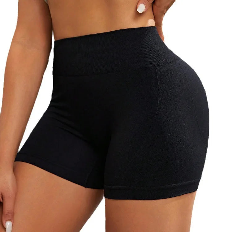 Fitness Shorts Female Tight Cycling Yoga Breathable Sports Pants High