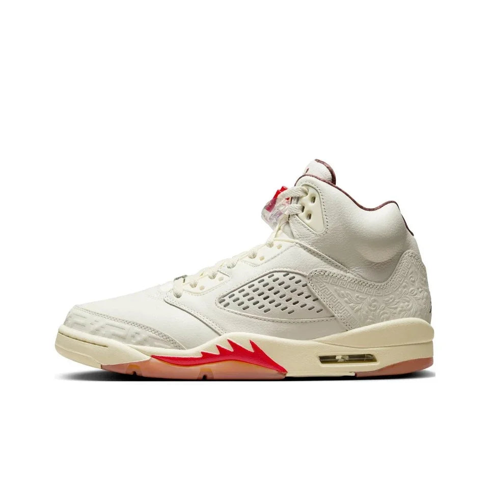 Original Air Jordan 5 For Men's Retro Classic Basketball Shoes Casual Sneakers