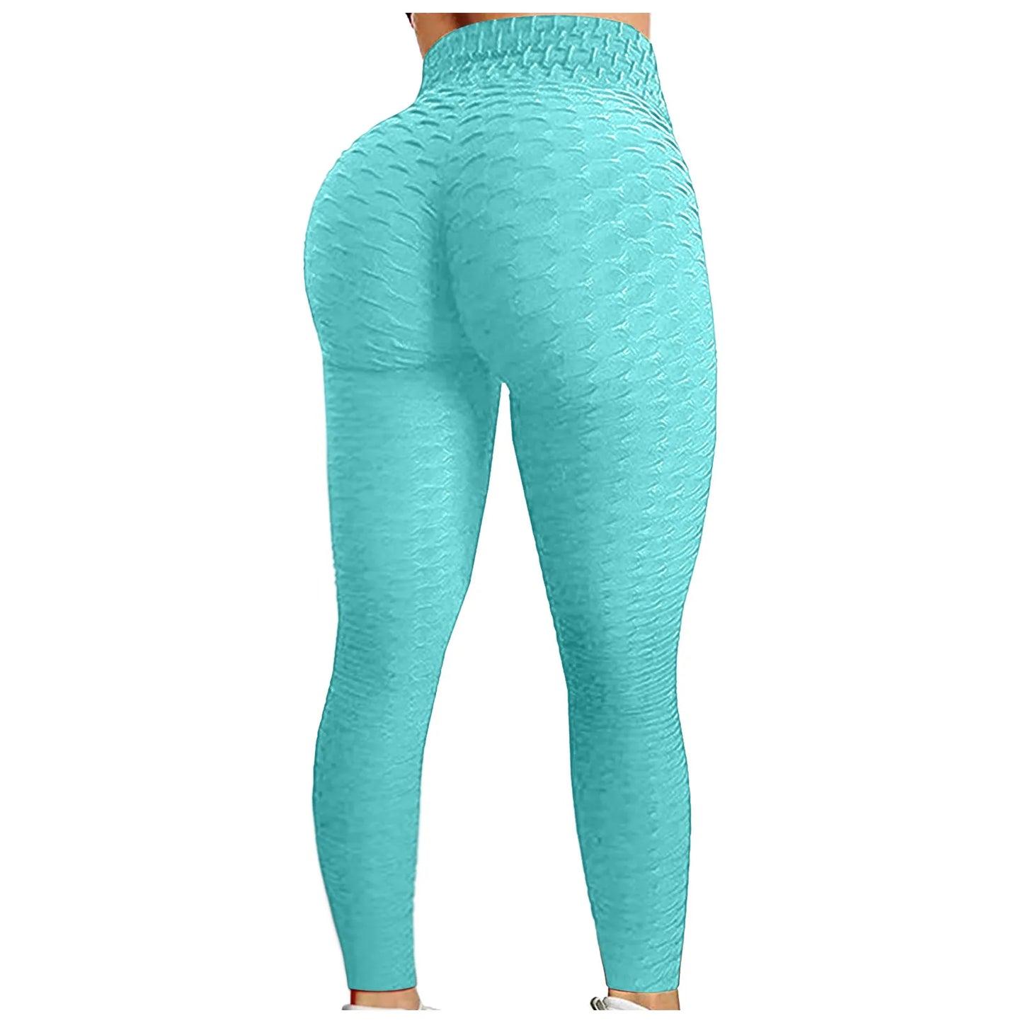 Women's Bubble Hip Lifting ExerciseYoga Pants Women  Fitness Running