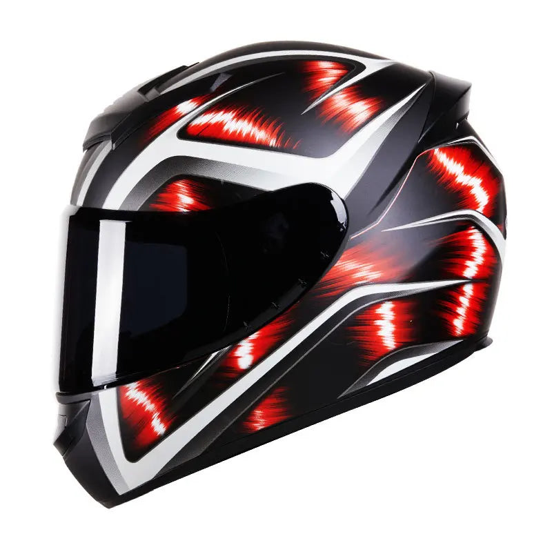 Motorcycle Helmet Full Face Capacete racing safety helmet Cascos Knight Men Women flick up Helmet DOT Certification For Venom