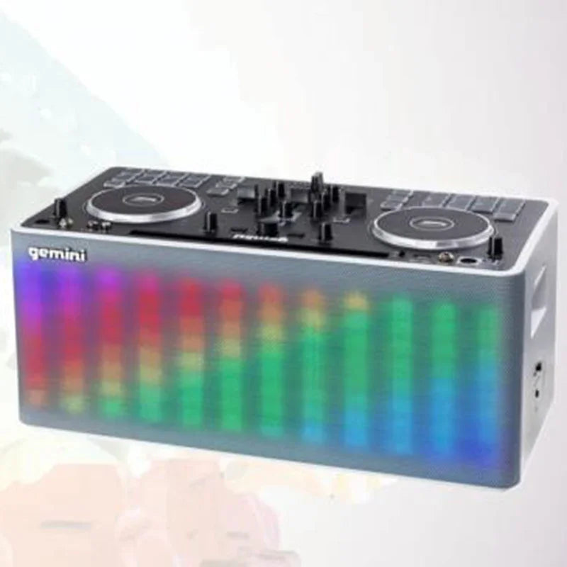 Mobile DJ player, DJ controller, MIDI controller, computer player, multi-function built-in sound card