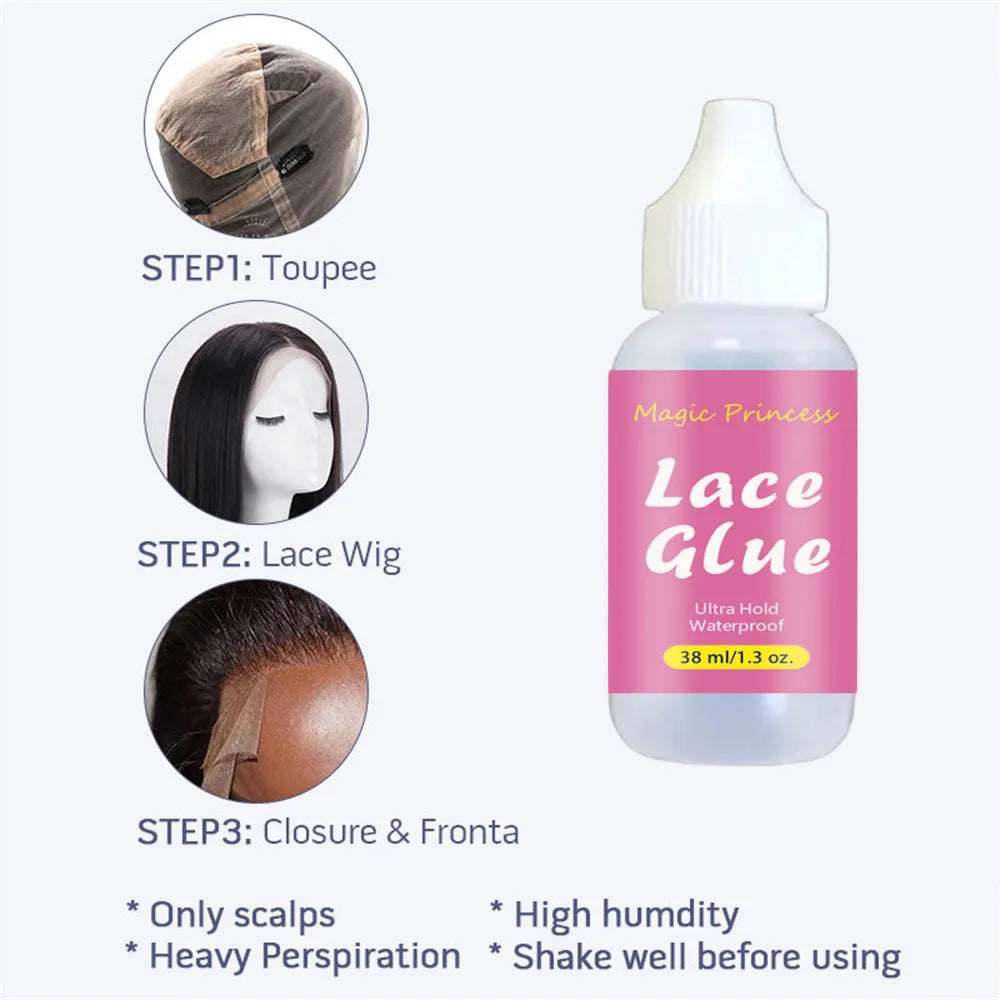 OEM Lace Front Wig Glue Remover 30ml Transparent Glue Remover For Toupee Invisible Adhesive Hair Extension Glue