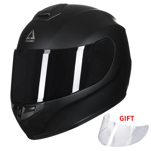 Full Face Helmet Clear Visor And Dark Visor DOT Approved Motorcycle Helmet For Men Women Casco Moto Capacete