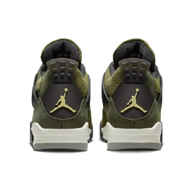 Nike Jordan 4 Retro SE Craft Medium Olive Sneakers shoes FB9927-200 With Original Box