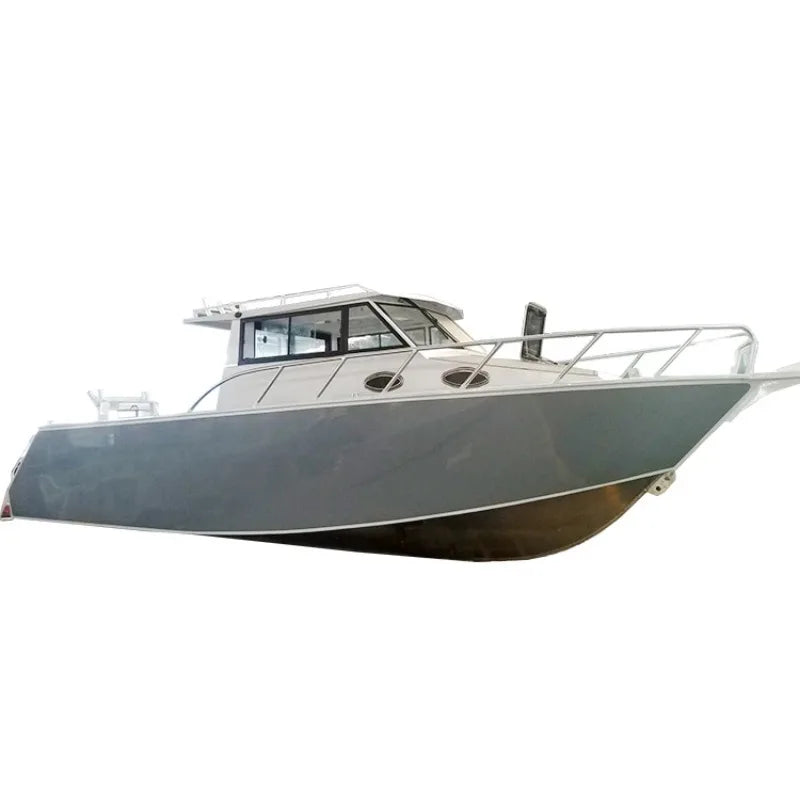 Best Quality Of Used Water.wish QD 27FT Cabin Fiberglass Hull Luxury Cruise Boat And Yacht Low Price