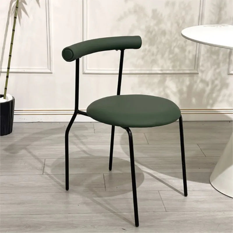 Home Light Luxury Dining Chair In The Ancient Style Chair Nordic Simple Backrest Chair Desk Table Special Dining Chair Bedroom