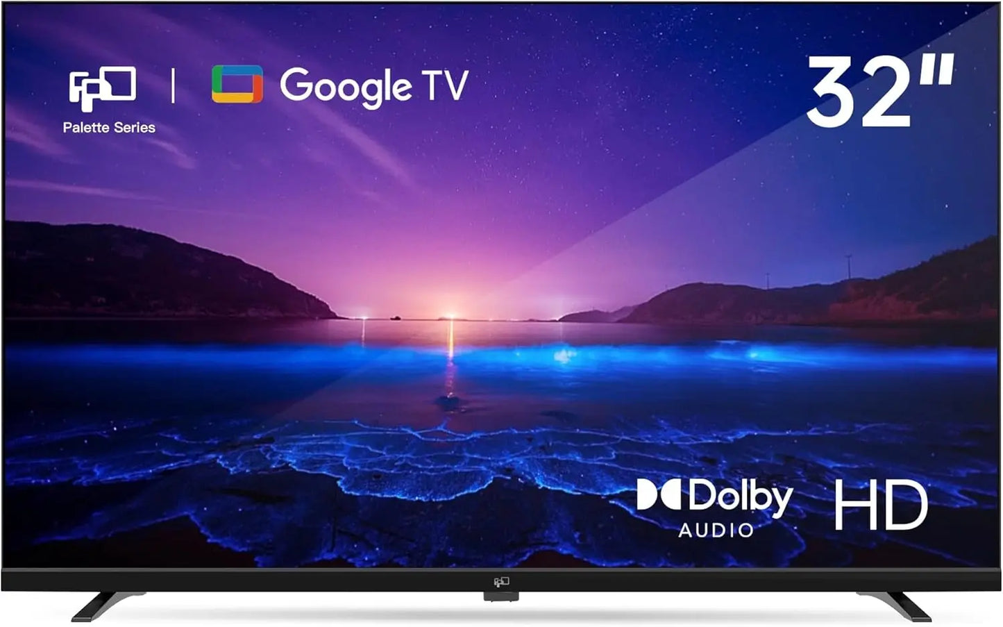 Smart TV Google TV HD 720p with Google Play and Google Cast Built-in, HDR 10, Dolby Audio, Voice Remote, Stream Live