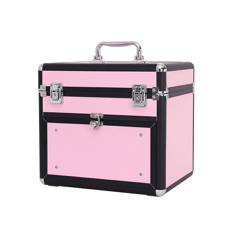 New Brand Makeup Box Artist Professional Cosmetic Cases Make Up Tattoo Nail Multilayer Toolbox Storage Essential Oil Organizer