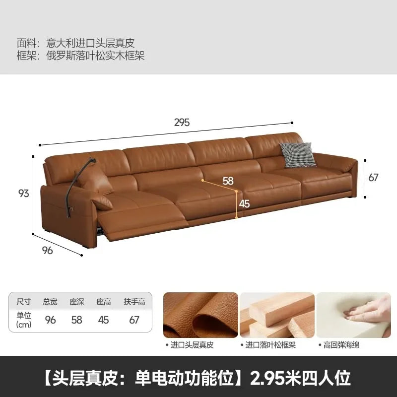 Square Simple Couches Comfortable Electric Designer Italian Leather Sofa Modern Lounge Sofa Cama Dobravel home furniture