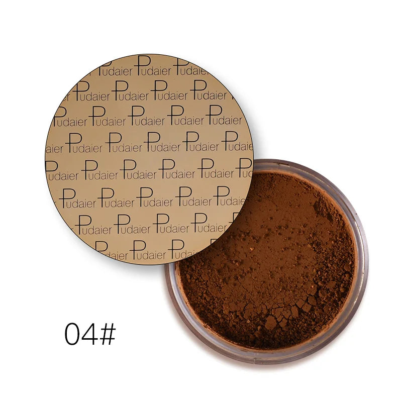 Makeup Loose Setting Powder Matte Mineral Oil-control Long-lasting Face Concealer Finishing Bronzer Contour For Black Dark Skin