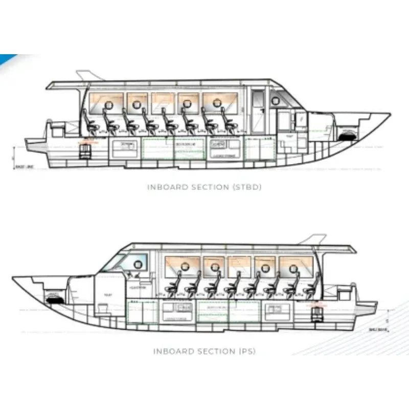 ALLSEALION Fast Ferry Cruising Boat Passenger Ship Aluminum Passenger Boat for sale