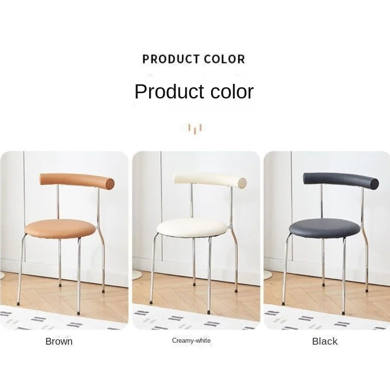 Home Light Luxury Dining Chair In The Ancient Style Chair Nordic Simple Backrest Chair Desk Table Special Dining Chair Bedroom