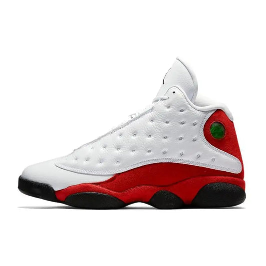 Jordan 13 Retro Golf Cleat White Red