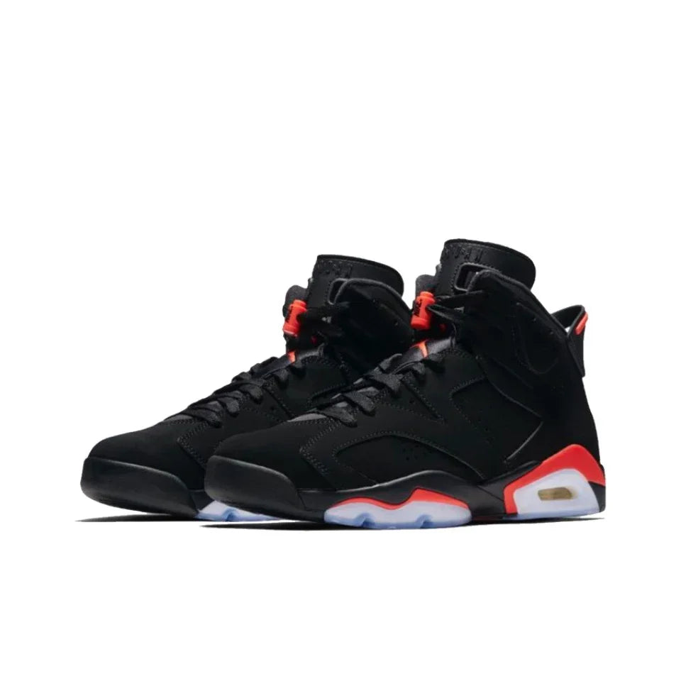 NIKE Air Jordan 6 High Retro Anti-Slip High Top Basketball Shoes Men's And Women's Sneakers