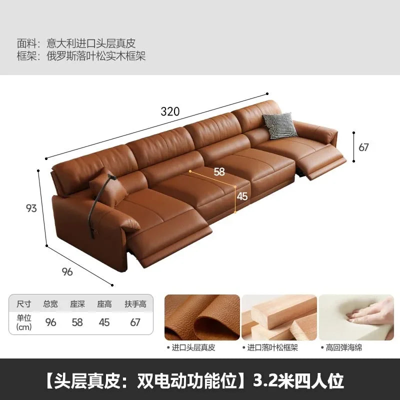 Square Simple Couches Comfortable Electric Designer Italian Leather Sofa Modern Lounge Sofa Cama Dobravel home furniture