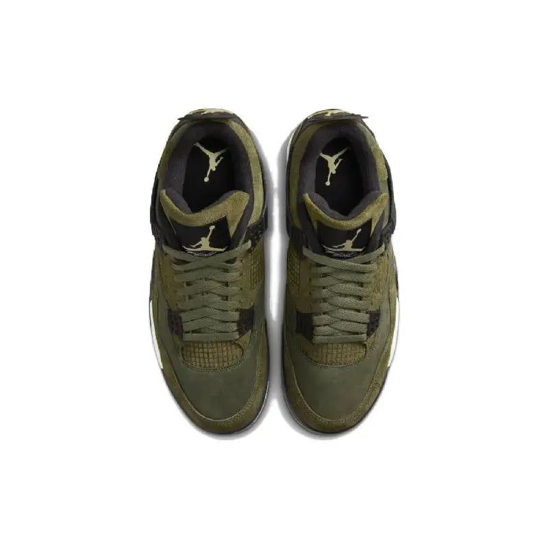 Nike Jordan 4 Retro SE Craft Medium Olive Sneakers shoes FB9927-200 With Original Box