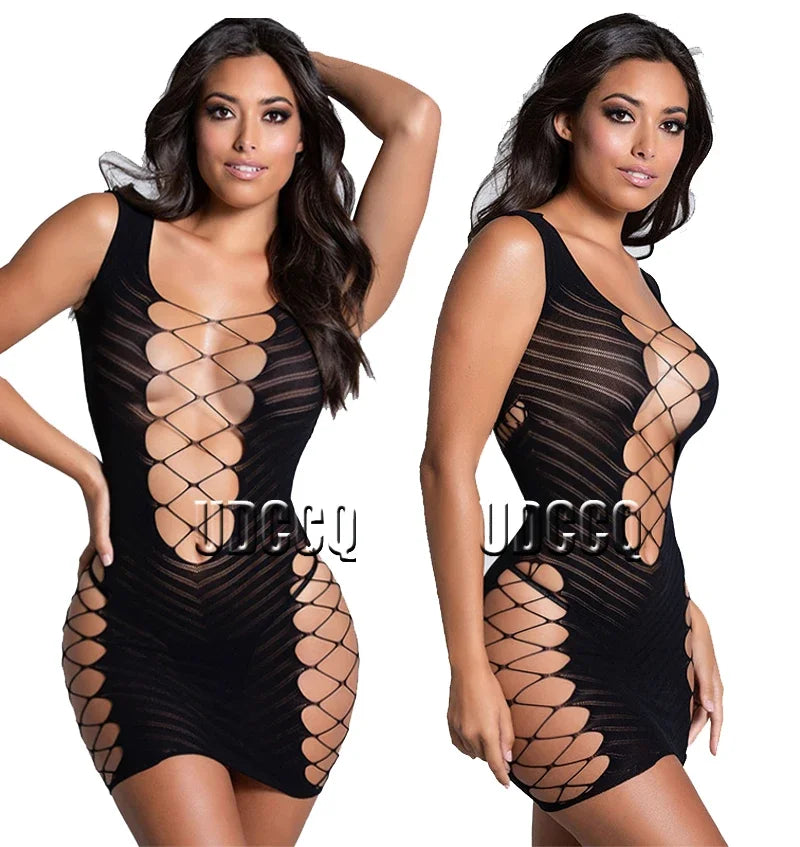 hot Sexy   Disfraz Intimates Women Teddies sleepwear lingerie clothes dress  plus size lingerie