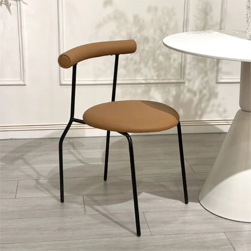 Home Light Luxury Dining Chair In The Ancient Style Chair Nordic Simple Backrest Chair Desk Table Special Dining Chair Bedroom