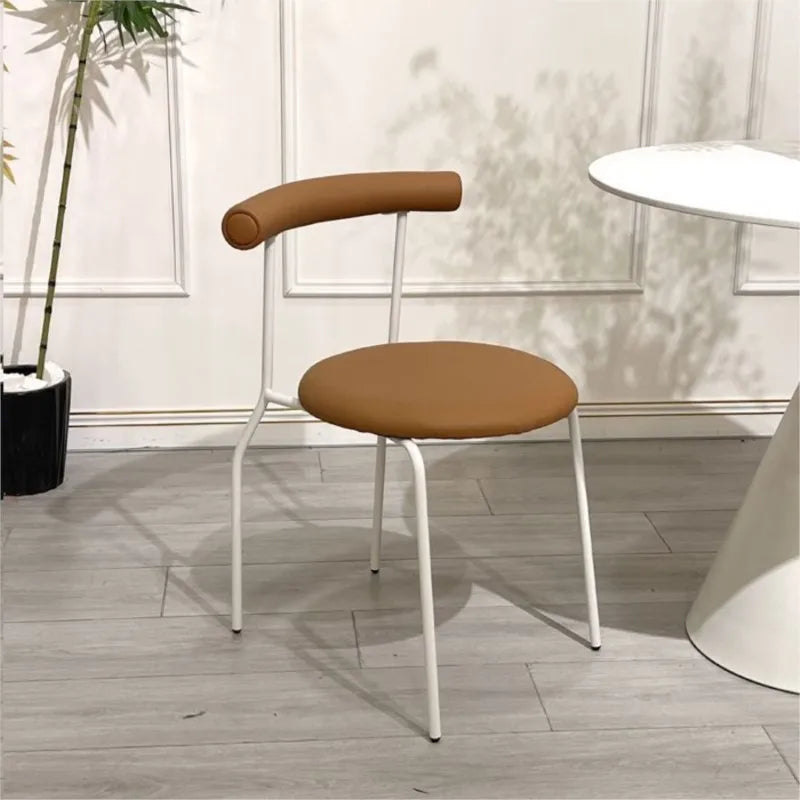 Home Light Luxury Dining Chair In The Ancient Style Chair Nordic Simple Backrest Chair Desk Table Special Dining Chair Bedroom