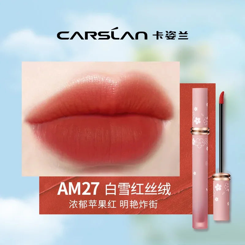 Lip Lacquer Lipstick Niche Brand Matte Non-Fading No Stain on Cup Smear-Proof Makeup Cheap