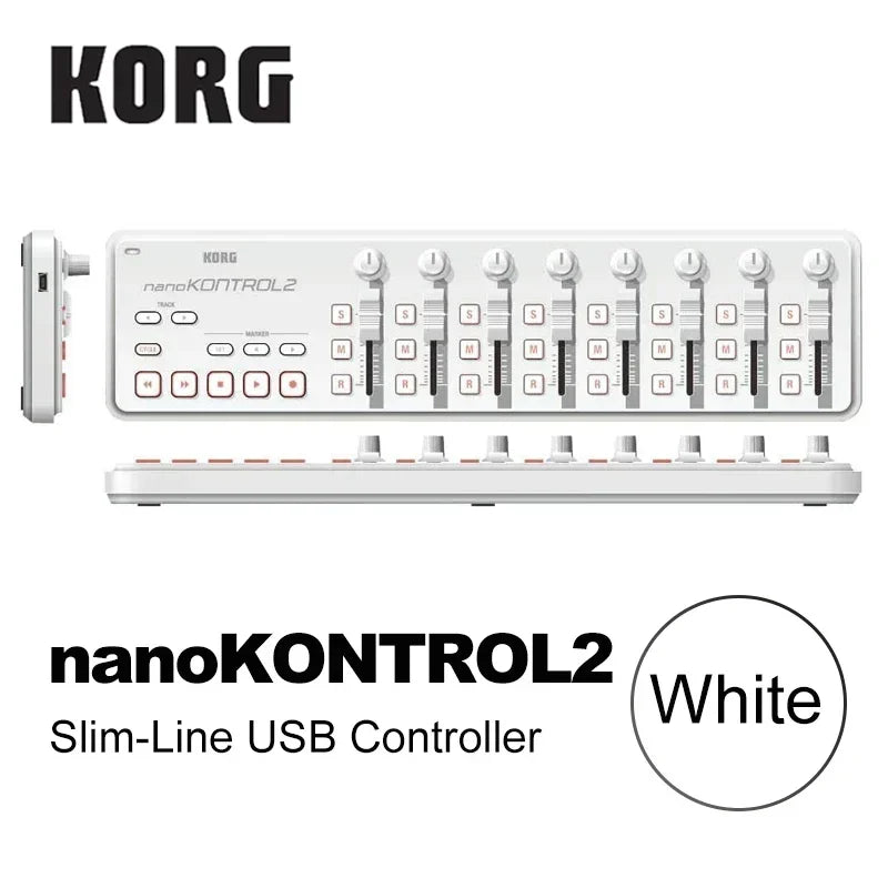 KORG Nano Kontrol2/Key2/Pad2: A High-Quality Portable MIDI Controller Keyboard and Drum Pad