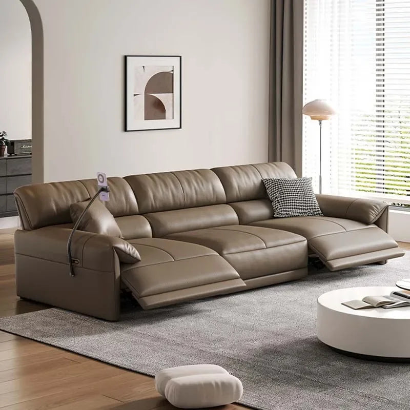 Square Simple Couches Comfortable Electric Designer Italian Leather Sofa Modern Lounge Sofa Cama Dobravel home furniture