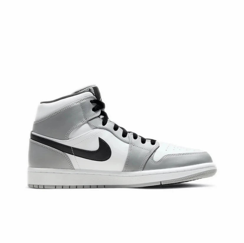 Nike x Air Jordan 1 Retro High OG Basketball Shoes For Men's Women's Classics Grey Smoke Outdoor Sports Sneakers