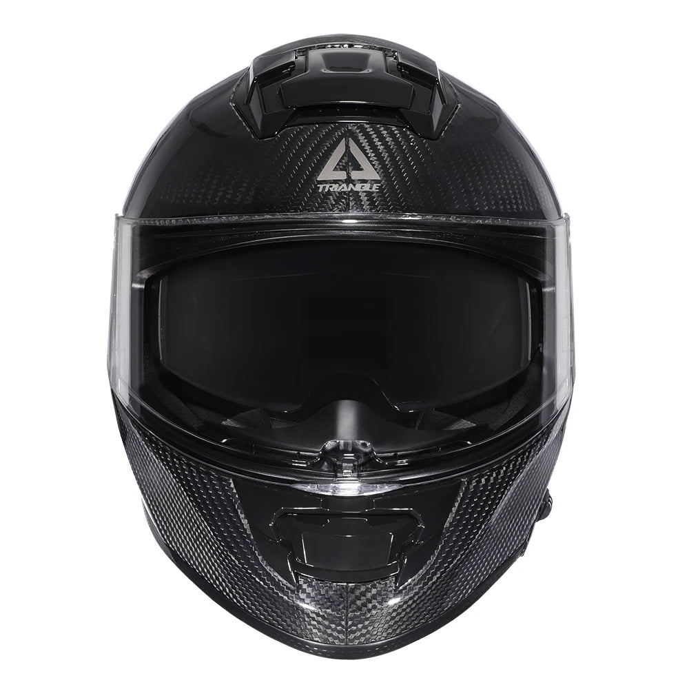 Carbon Fiber Glass Fibre Full Face Motorcycle Helmet Lightweight Motorcycle Helmet Capacete De Moto Masculino DOT Approved