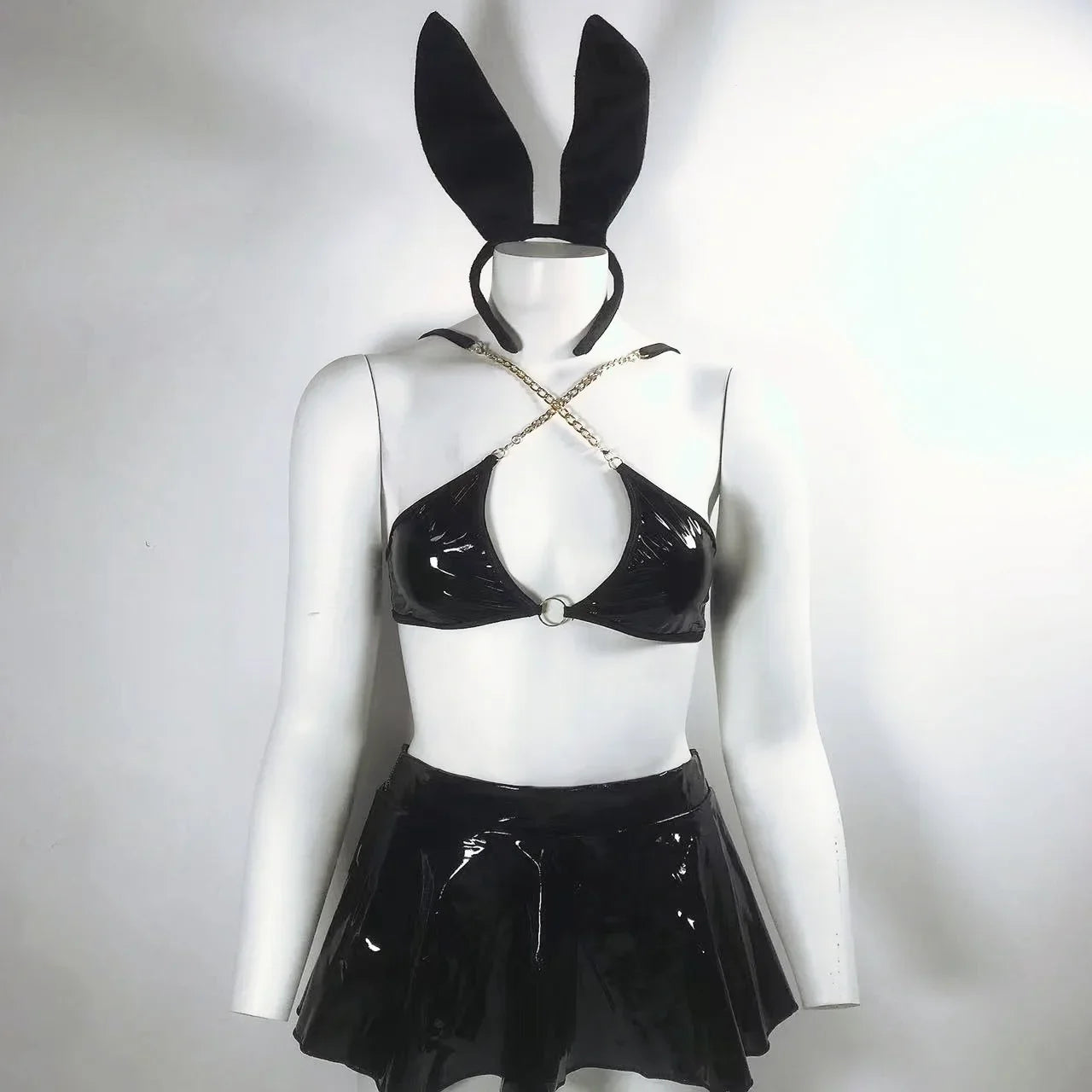 4Colors Sexy Bunny Cosplay Halloween Costumes For Woman Red Christmas Suits Fancy Party Role Play