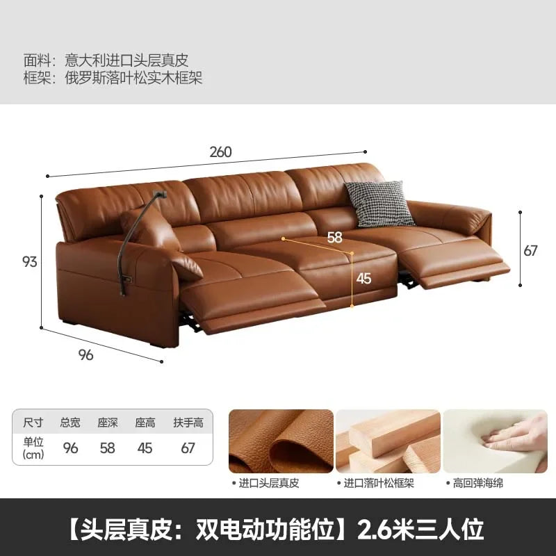 Square Simple Couches Comfortable Electric Designer Italian Leather Sofa Modern Lounge Sofa Cama Dobravel home furniture