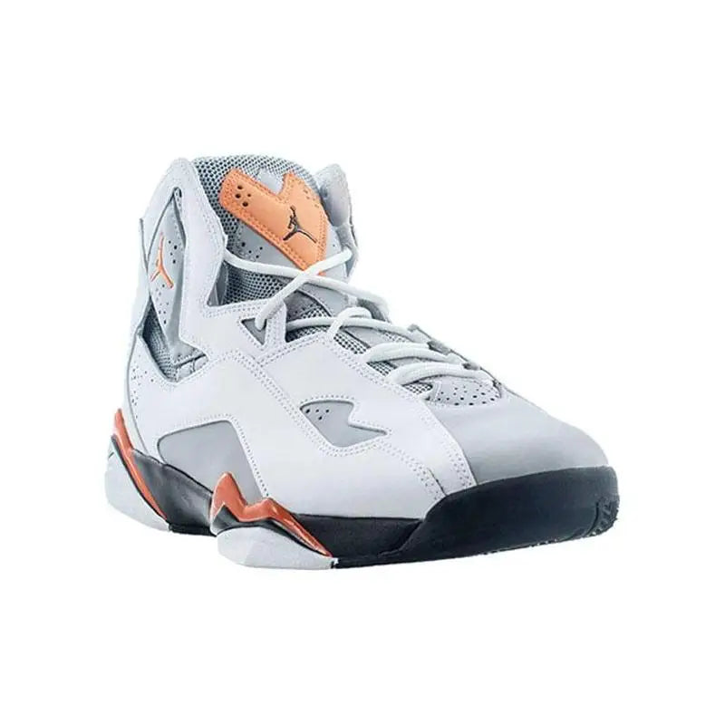 Nike Air Jordan True Flight White Orange Grey Sneakers shoes 342964-118