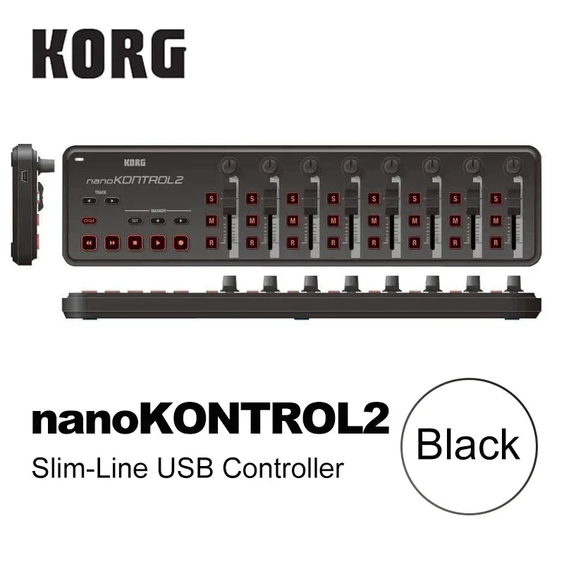 KORG Nano Kontrol2/Key2/Pad2: A High-Quality Portable MIDI Controller Keyboard and Drum Pad