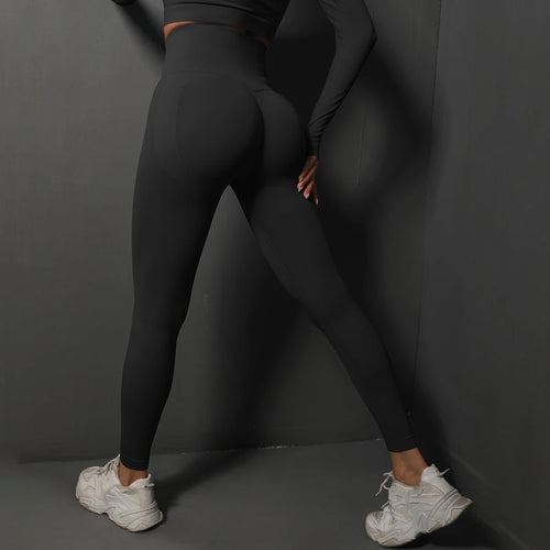 Seamless Gym Leggings Women Yoga Pants Sexy High Waist Booty Lifting