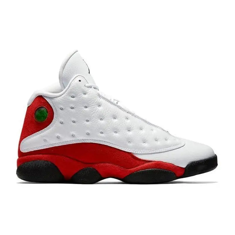 Jordan 13 Retro Golf Cleat White Red