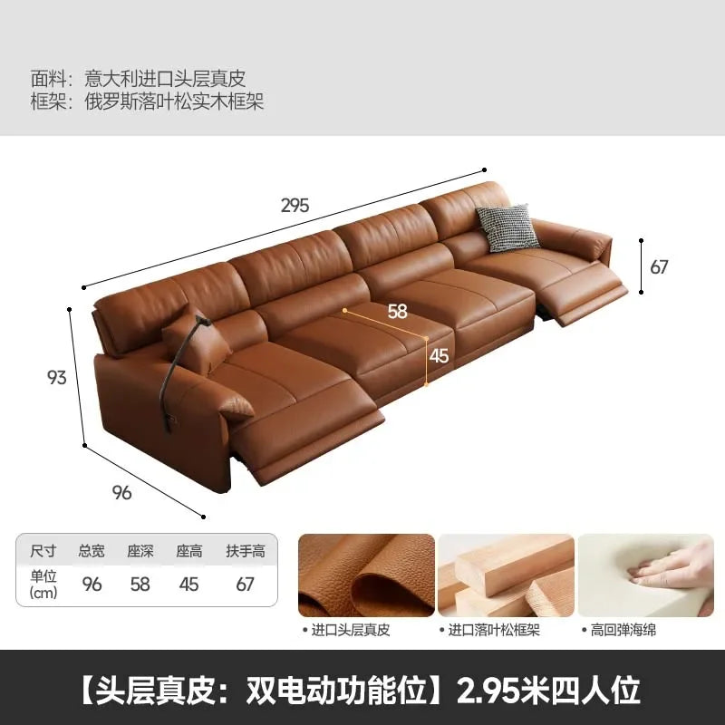 Square Simple Couches Comfortable Electric Designer Italian Leather Sofa Modern Lounge Sofa Cama Dobravel home furniture