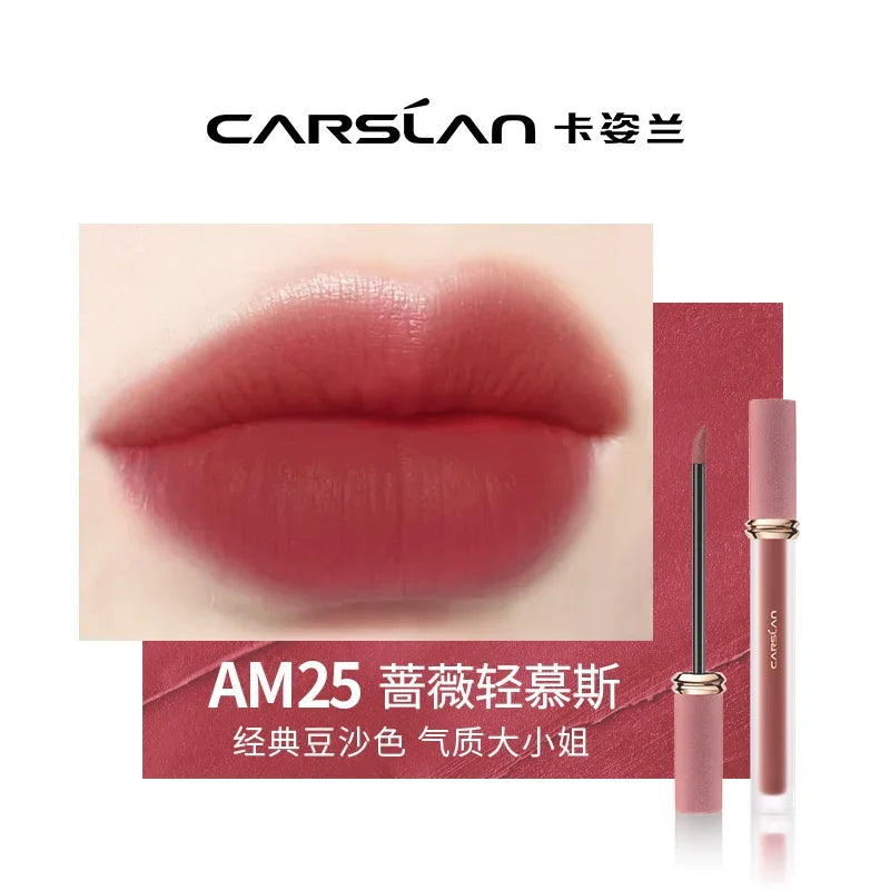 Lip Lacquer Lipstick Niche Brand Matte Non-Fading No Stain on Cup Smear-Proof Makeup Cheap